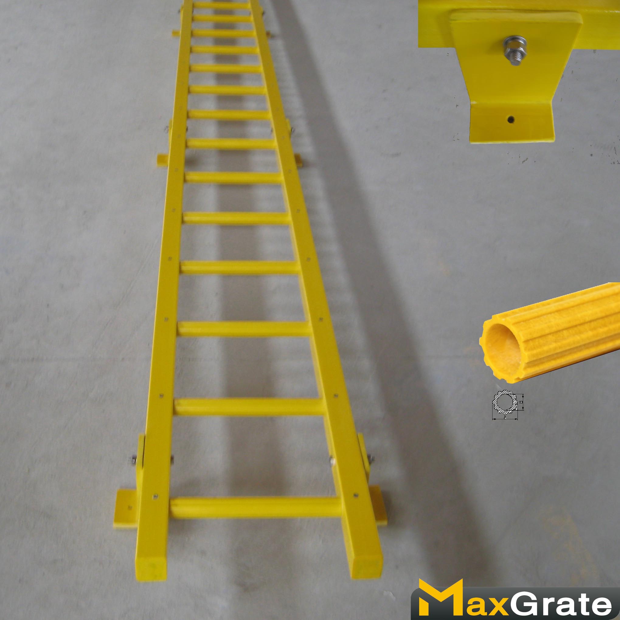 Fiberglass Safety Ladder