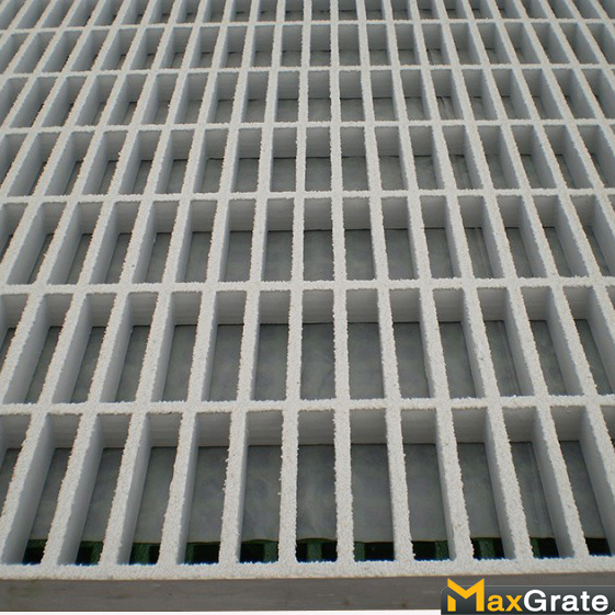 Rectangular mesh fiberglass grating